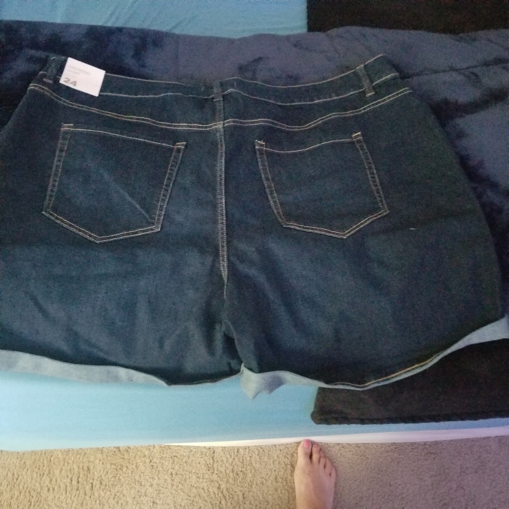 Lane Bryant Denim Girlfriend Shorts
